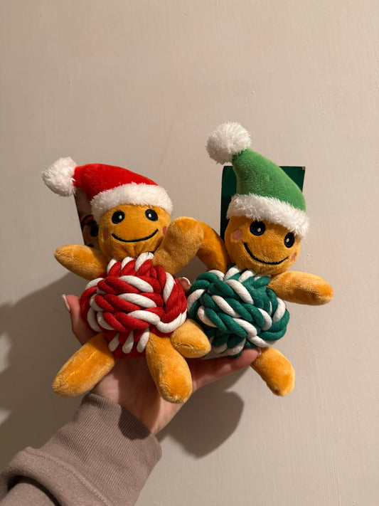 Ginger bread rope toy