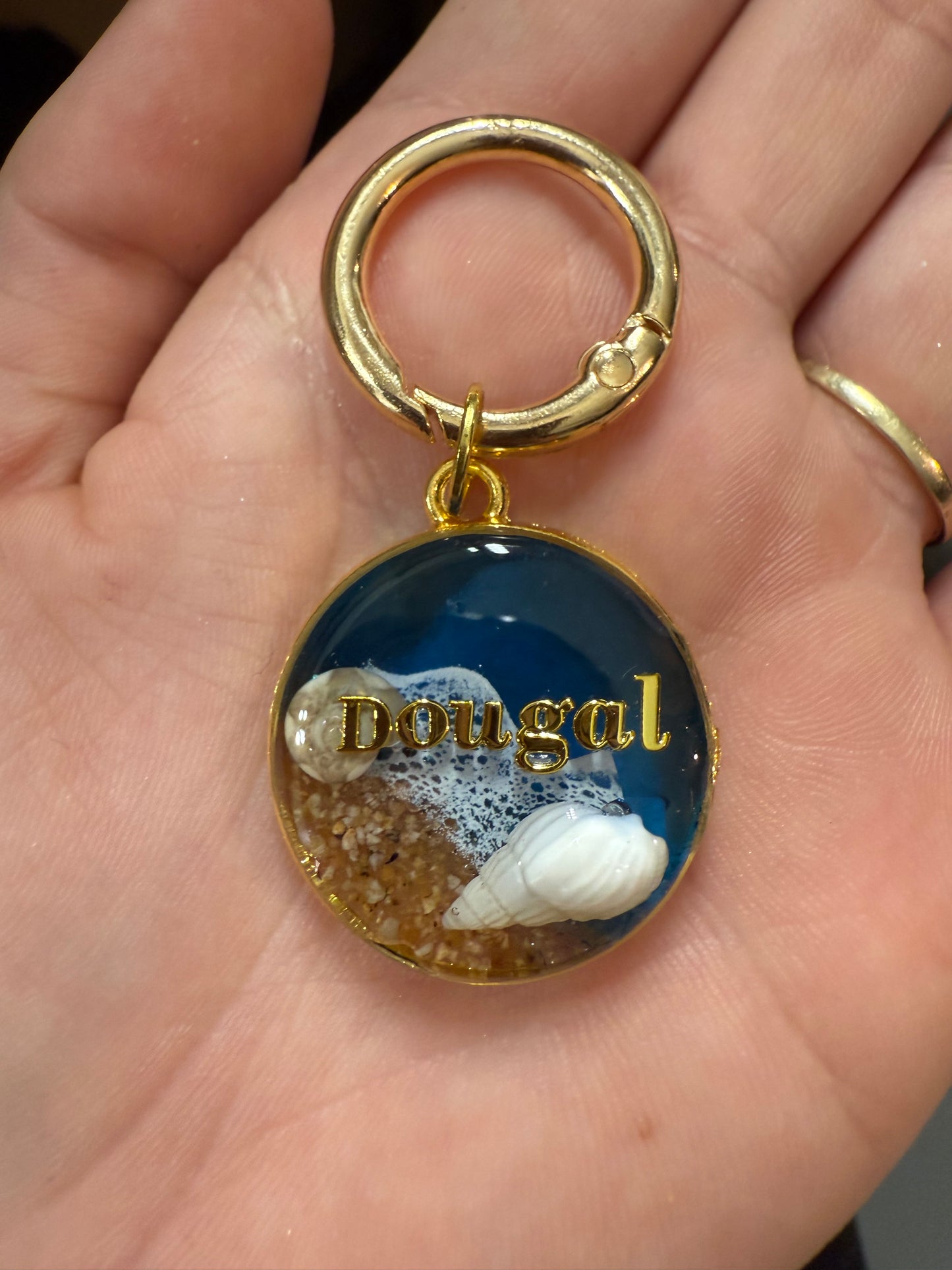 Sandy Shells Tag